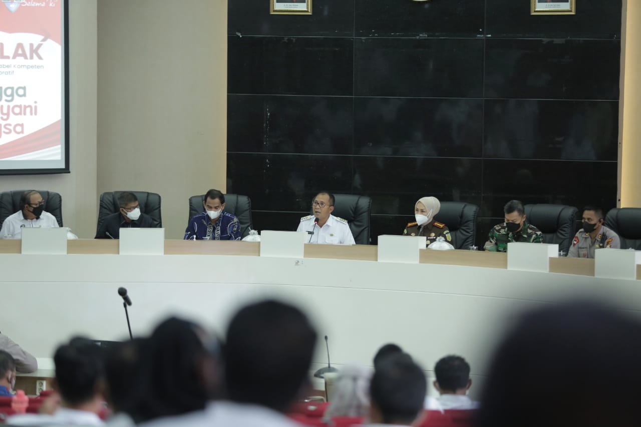 Wali Kota Danny Pimpin Rakor Ketersediaan Pangan Jelang Ramadhan 